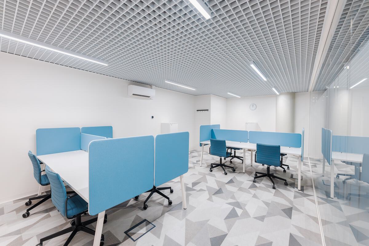 Przestrzeń coworkingowa w JW Office
