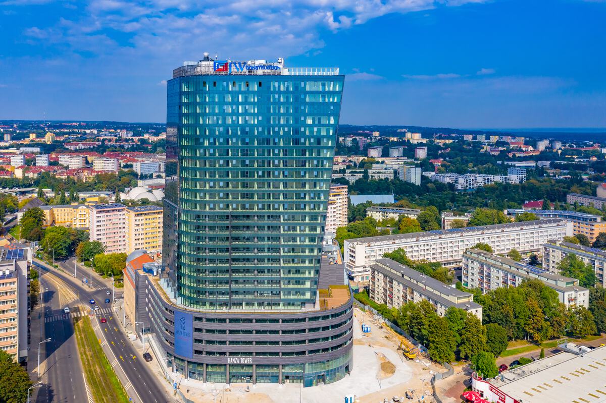 Hanza Tower – najwyższy budynek Szczecina